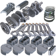 Eagle Chevy Pro Street 383 Rotating Assembly 4140 Crankshaft w/ 4340 I Beam Rods & Flat Top Pistons