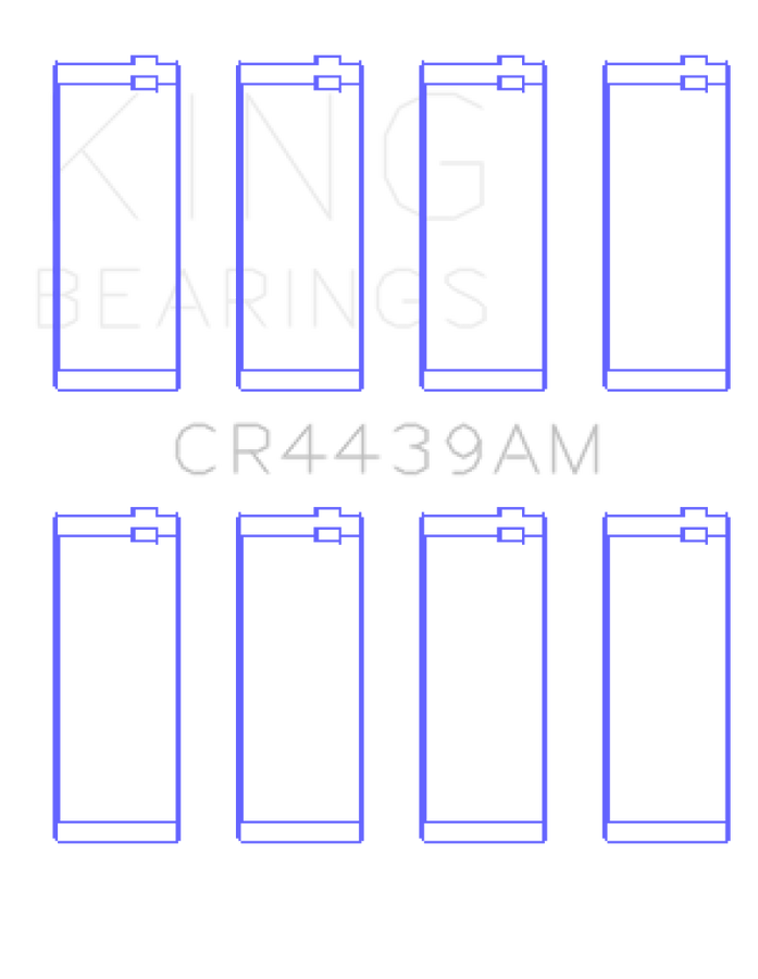 King Engine Bearings BMW M10 (Size STD) Rod Bearing Set