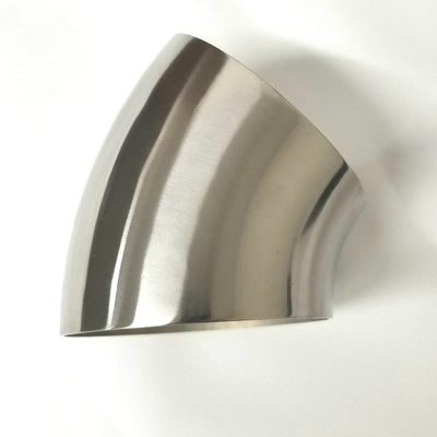 Ticon Industries 1.25in Diameter 45 Degree 1D/1.25in CLR 1mm/.039in Wall Thickness Titanium Elbow