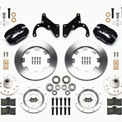 Wilwood Forged Dynalite Front Kit 12.19in 65-68 Chevy Impala -Drum Spindle