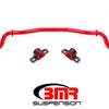 BMR 15-17 S550 Mustang Front Hollow 35mm 3-Hole Adj. Sway Bar Kit - Red