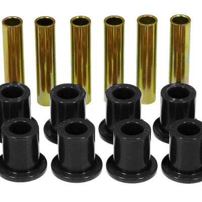 Prothane 67-77 Ford F250 4wd Rear Spring & Shackle Bushings - Black
