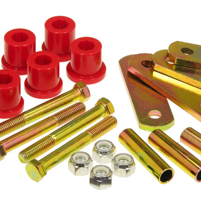 Prothane 64-69 AMC HD Shackle Bushings - Red