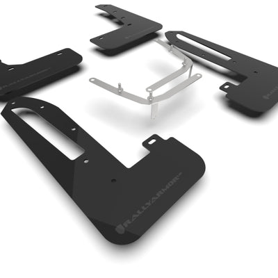 Rally Armor 23-25 Honda Civic Type R Black Mud Flap Grey Logo