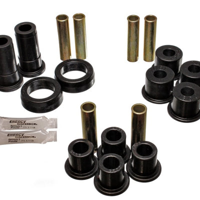 Energy Suspension 91-94 Ford Explorer/Bronco II 2WD/4WD Black Rear Leaf Spring Bushing Set