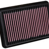 K&N 17-18 Honda Civic Type-R L4-2.0L F/I Turbo Replacement Drop In Air Filter