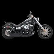 Vance & Hines Harley-Davidson 08-17 Dyna / Fatbob/ Wide Glide Twin Slash 3in Slip-On Exhaust