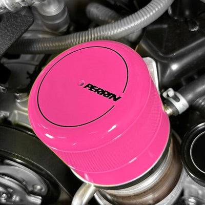 PERRIN 15-25 Subaru WRX & 13-25 BRZ/FR-S/86/GR86 Oil Filter Cover - Hyper Pink