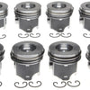 Mahle OE Ford IHC T444E 445 V8 7.3L Powerstroke Direct Injection Turbo Piston Set (Set of 8)