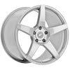 Forgestar CF5 19x9.5 / 5x114.3 BP / ET29 / 6.4in BS Gloss Silver Wheel