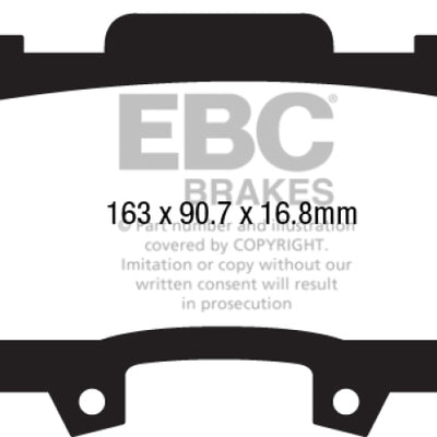 EBC brake Ultimax2 brake Pads