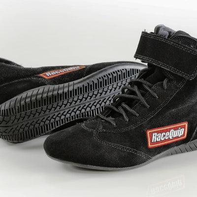 RaceQuip Black SFI Race Shoe 10.0
