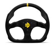 Momo MOD30 Steering Wheel 320 mm -  Black Suede/Black Spokes/1 Stripe