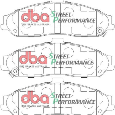 DBA 97-06 Corvette (Incl C5 Z06) SP500 Front Brake Pads