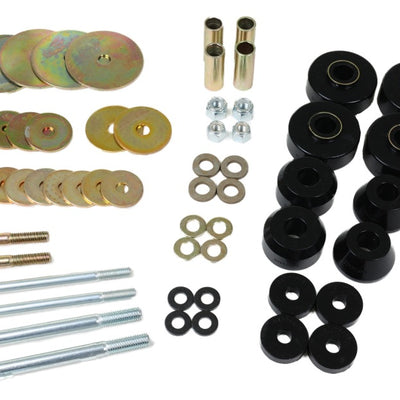 Energy Suspension 67-68 Chevrolet C-10 Pickup Black Body Mount Set