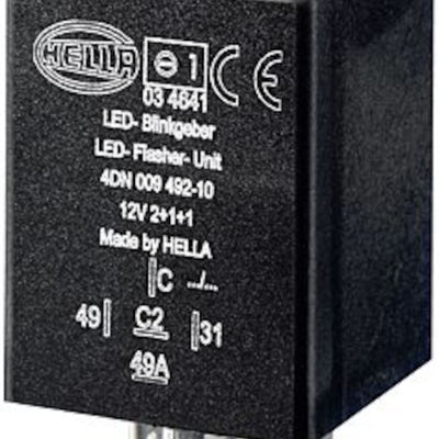 Hella Flasher Unit Led 12V 2+1+1