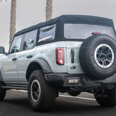 Borla 21-22 Ford Bronco 2.7L V6 4WD Touring Axle Back Exhaust w/ Bright Chrome Tips