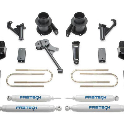 Fabtech 13-18 Ram 3500 4WD w/Factory Radius Arms 5in Basic System w/Perf. Shocks