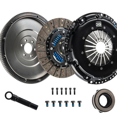 DKM Clutch 2.0 VW/Audi A3 TSI 8 Bolt Sprung Organic MB Clutch w/Steel Flywheel (440 ft/lbs Torque)