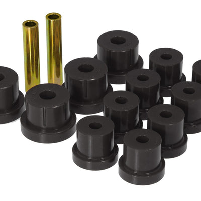 Prothane 67-69 Chevy Camaro Rear Multi-Leaf Bushings - Black
