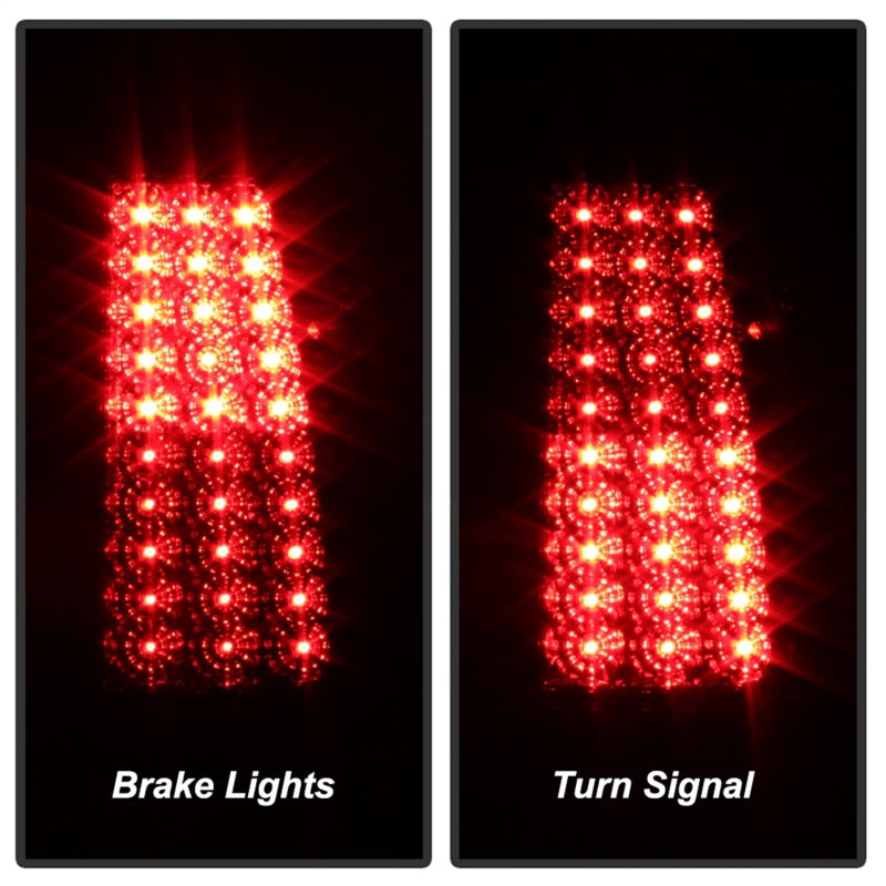 xTune Chevy Silverado 1500/2500/3500 99-02 99-03 LED Tail Lights Smoke ALT-ON-CS99-LED-SM