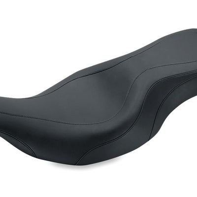 Mustang 97-07 Harley Electra Glide, Rd Glide Wide Tripper 1PC Seat - Black