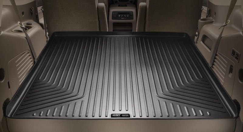 Husky Liners 2017 Chrysler Pacifica (Will Not Fit Power Fold 3rd Row) WB Black Rear Cargo Liner