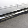 Lund 07-17 Chevy Silverado 1500 Crew Cab 4in. Oval Straight SS Nerf Bars - Polished