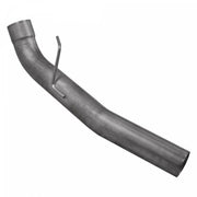 Diamond Eye Tail Pipe 5in 2ND SEC DPF (DPF) SGL SS: 08-09 FORD 6.4L F250/F350 W/HANGERS