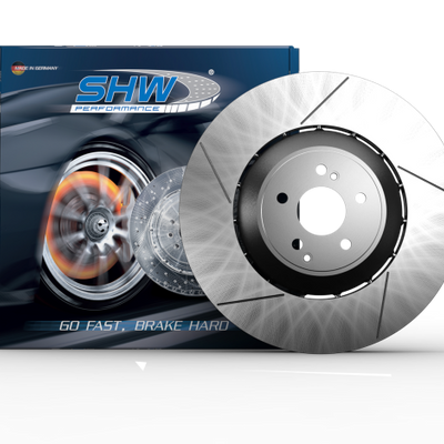 SHW 17-20 Porsche Panamera 4 3.0L w/20in Whl w/o Ceramic Brake Right Rear Slot LW Rotor (971615602G)