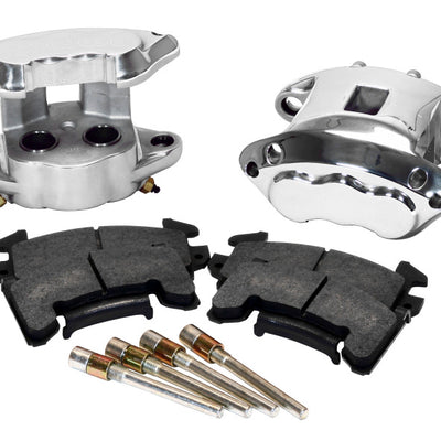 Wilwood D154 Rear Caliper Kit -Polished 1.12 / 1.12in Piston 1.04in Rotor