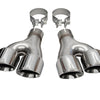 Corsa 2011-2021 Jeep Grand Cherokee Twin 2.5in Inlet / 4in Outlet Polished Pro-Series Tip Kit