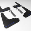 Rally Armor 21-23 Hyundai Elantra Black UR Mud Flap w/Blue Logo