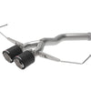 aFe Takeda 3in-2.5in 304 SS Axle-Back Exhaust w/ Carbon Tip 19-20 Hyundai Veloster I4-1.6L(t)