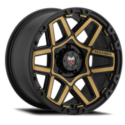 Mamba M23 20x9 6x139.7 ET12 Matte Black w/ Bronze Face