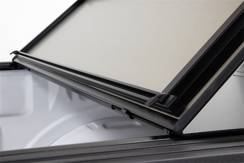 Access LOMAX Pro Series TriFold Cover 02-18 Dodge Ram 1500 5ft7in Bed (w/o Rambox) -Blk Diamond Mist