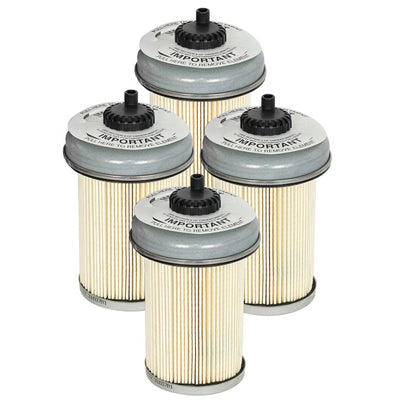 aFe ProGuard D2 Fluid Filters Fuel F/F FUEL GM Diesel Trucks 92-00 V8- 6.2L 6.5L (td) - 4 Pack