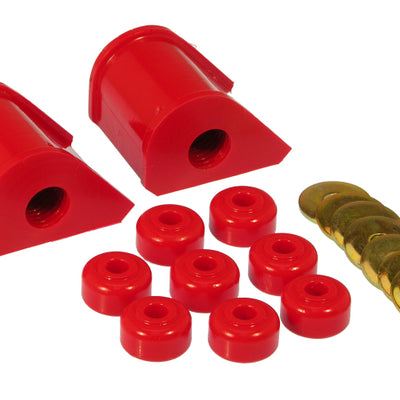 Prothane 86-95 Ford Taurus Rear Sway Bar Bushings - 20mm - Red