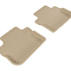 3D MAXpider 2009-2013 Cadillac CTS Kagu 2nd Row Floormats - Tan