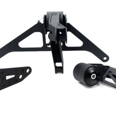 Innovative 90-05 NSX K-Series/K20 Manual Transmission Black Steel Mount Kit 75A Bushings