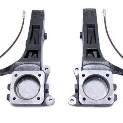 MaxTrac 03-18 Toyota 4Runner 2WD 4in Front Lift Spindles w/Extended DOT Compliant Brake Lines