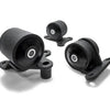 Innovative 90-93 Accord F-Series Black Steel Mounts 75A Bushings