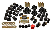 Energy Suspension 87-95 Jeep Wrangler YJ Black Hyper-Flex Master Bushing Set