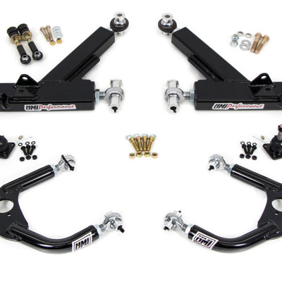 UMI Performance 93-02 GM F-Body A-Arm Kit Double Shear Mount Boxed Lower + Adj Upper