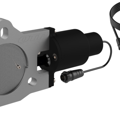 QTP 3in Bolt-On QTEC Electric Cutout Valve for Borla Exhausts - Single