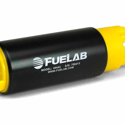 Fuelab 494 High Output In-Tank Electric Fuel Pump - 340 LPH In In-Line From Out