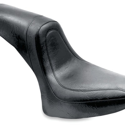 Mustang 84-06 Harley Standard Rear Tire Fastback 1PC Seat - Black