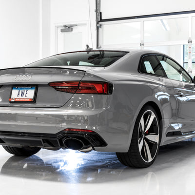 AWE Tuning Audi B9 RS5 Touring Edition Exhaust - w/ Diamond Black RS Tips