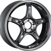 SSR GTX03 18x7.5 5x100 38mm Offset Black Graphite Wheel