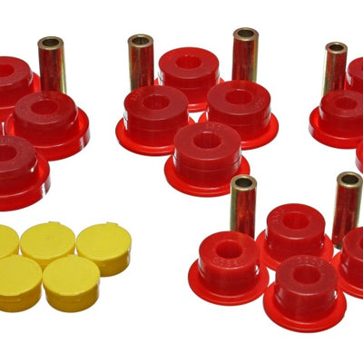 Energy Suspension Dodge Frt Cab Set - Red